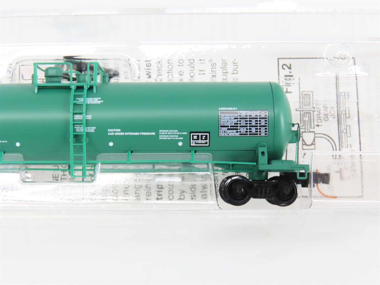 N Scale Micro-Trains 110070 PROX Procor 56' Tank Car 75219 RTR