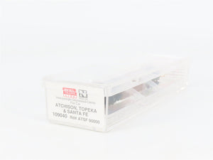 N Scale Micro-Trains 109040 Santa Fe Heavyweight Depressed-Center Flat Car RTR
