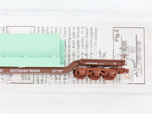 N Scale Micro-Trains 109230 SOU Southern Railway Flat Car 50003 RTR