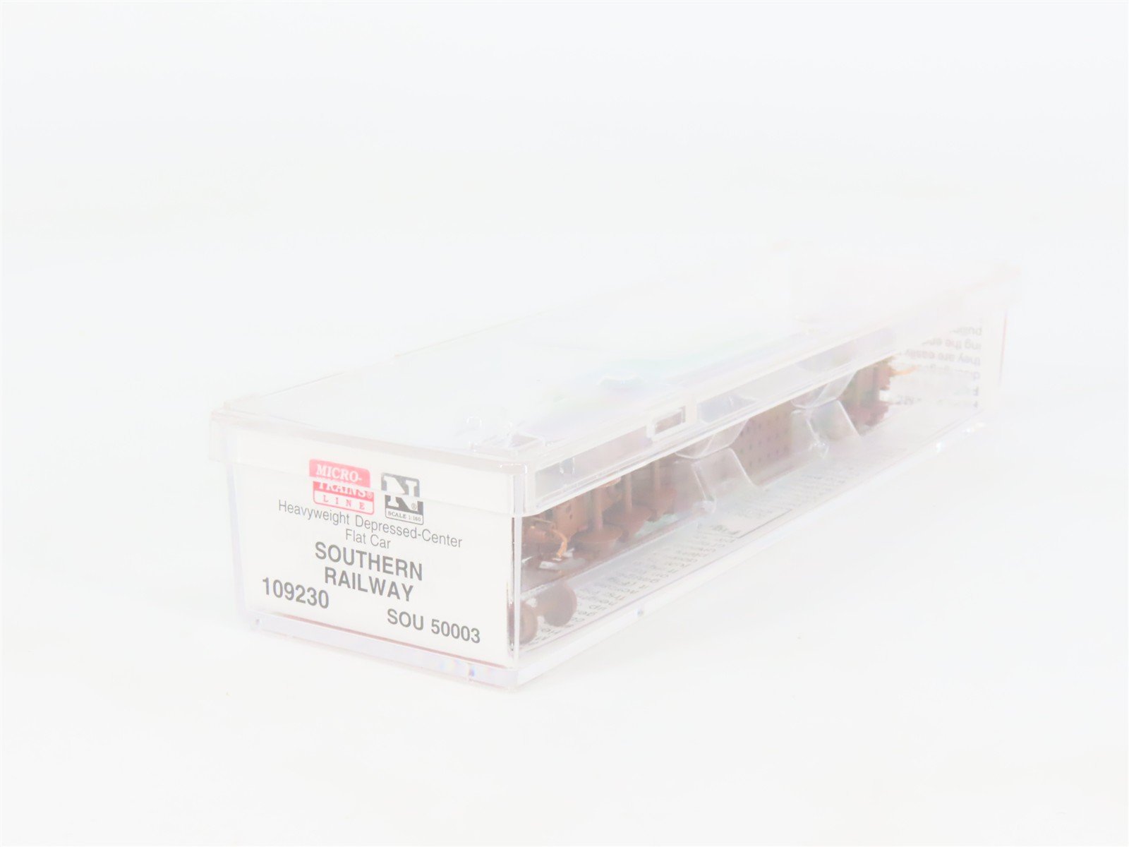 N Scale Micro-Trains 109230 SOU Southern Railway Flat Car 50003 RTR