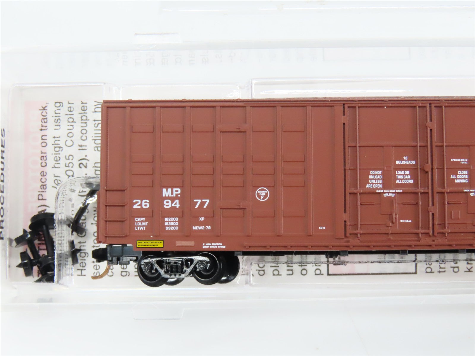 N Scale Micro-Trains 103090 MP Missouri Pacific 60' Box Car 269477 RTR