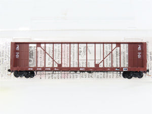 N Scale Micro-Trains 53710 UP Union Pacific 60' Centerbeam Flat Car 260100 RTR