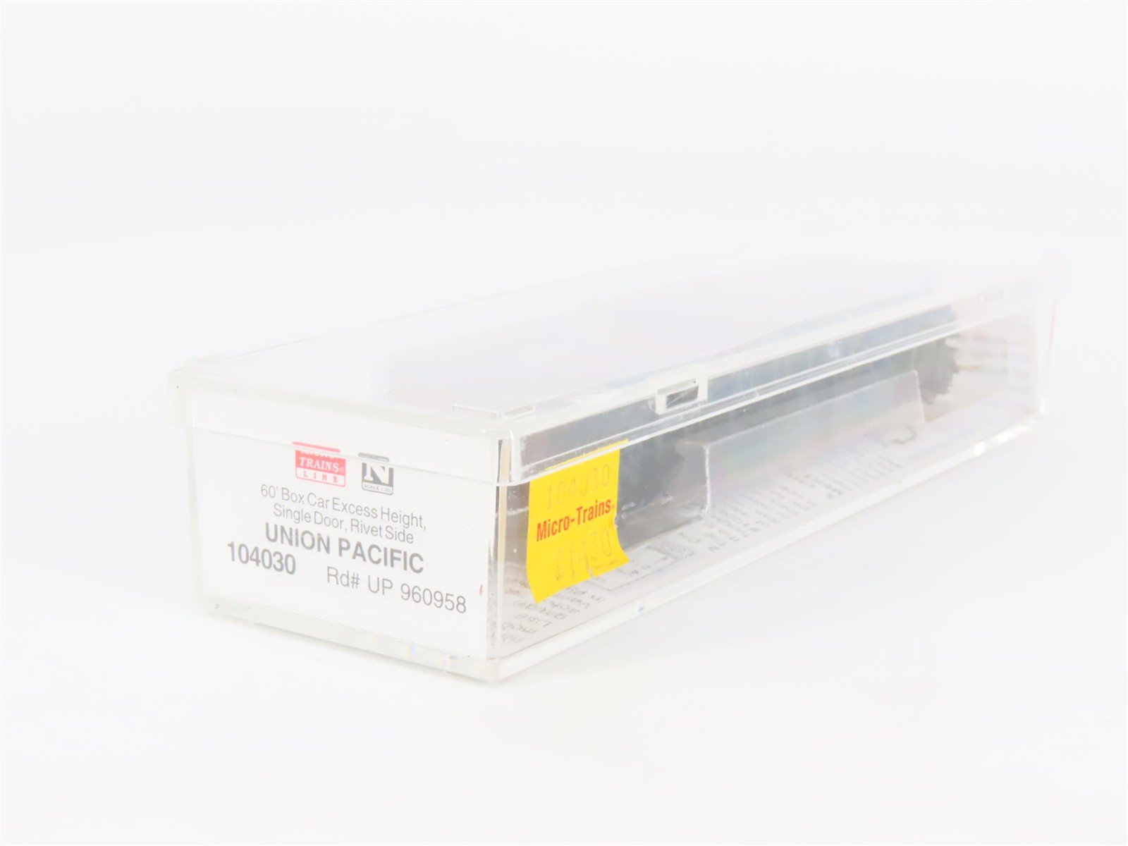 N Scale Micro-Trains 104030 UP Union Pacific 60' Excess Height Box Car RTR