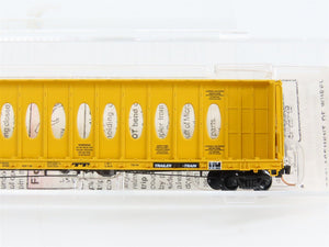 N Scale Micro-Trains 53020 TTZX Trailer Train 60' Centerbeam Flat Car 86097 RTR