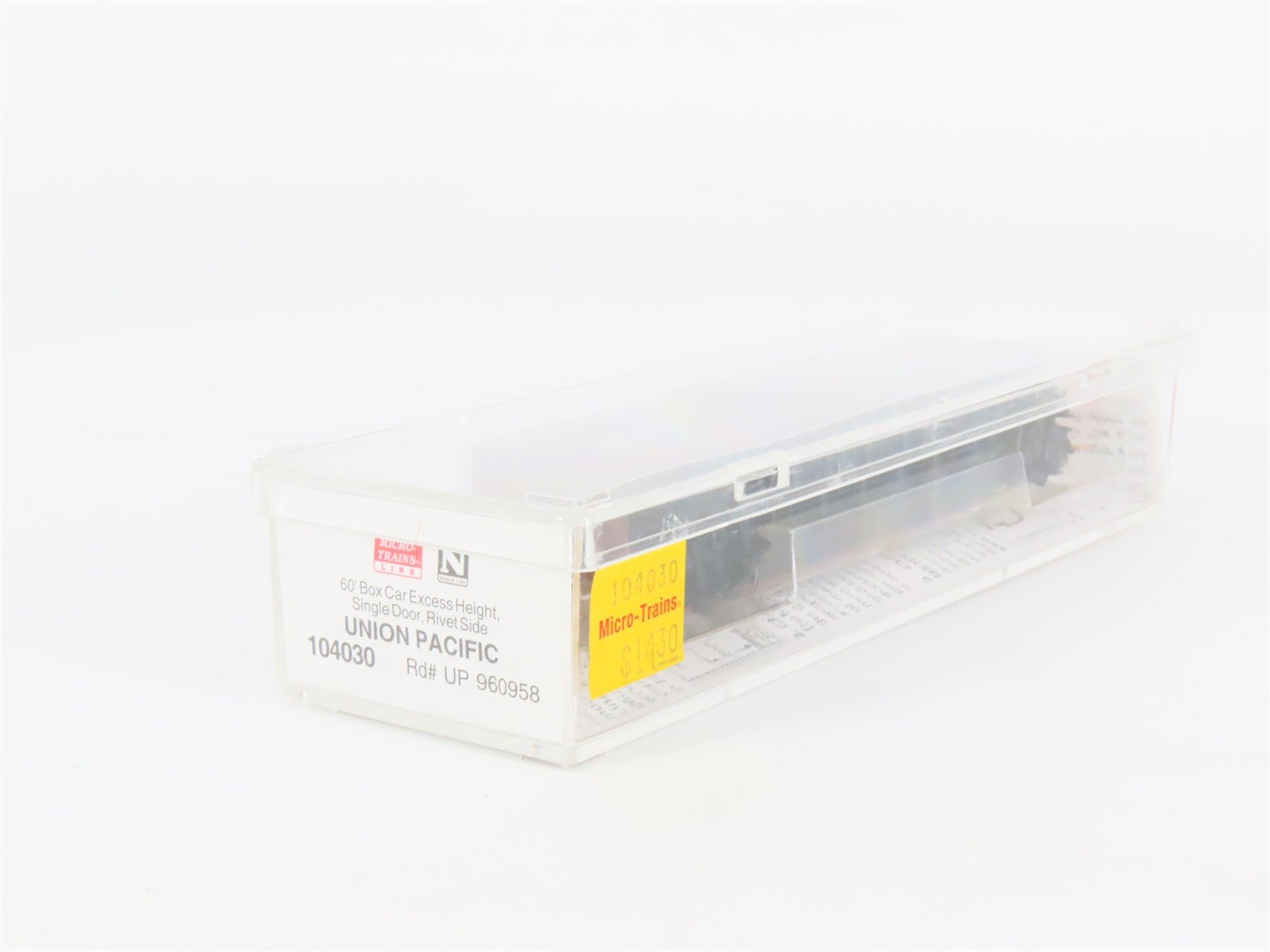 N Scale Micro-Trains 104030 UP Union Pacific 60' Box Car 960958 RTR