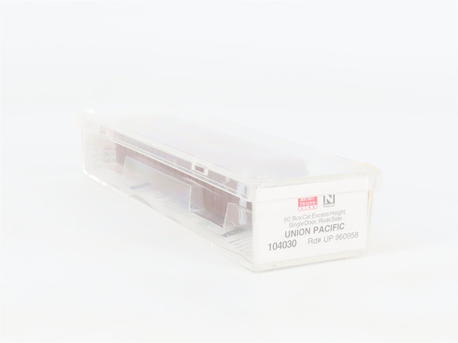 N Scale Micro-Trains 104030 UP Union Pacific 60' Box Car 960958 RTR
