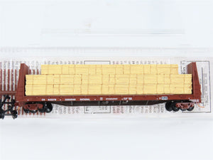 N Scale Micro-Trains 54140 CN Canadian National 61' Flat Car 622278 RTR