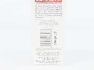 N Scale Micro-Trains 109040 Santa Fe Heavyweight Depressed-Center Flat Car RTR