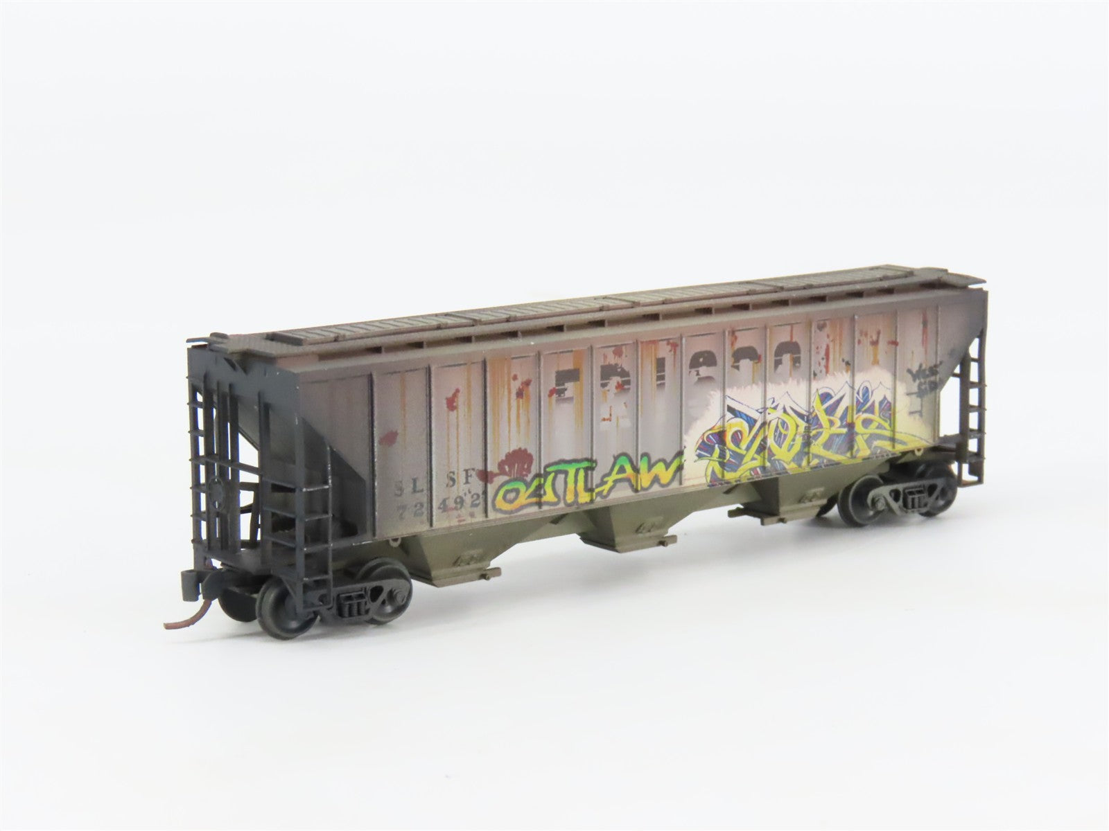 N Scale Micro-Trains 09644110 SLSF St. Louis-San Francisco Hopper 72492 RTR