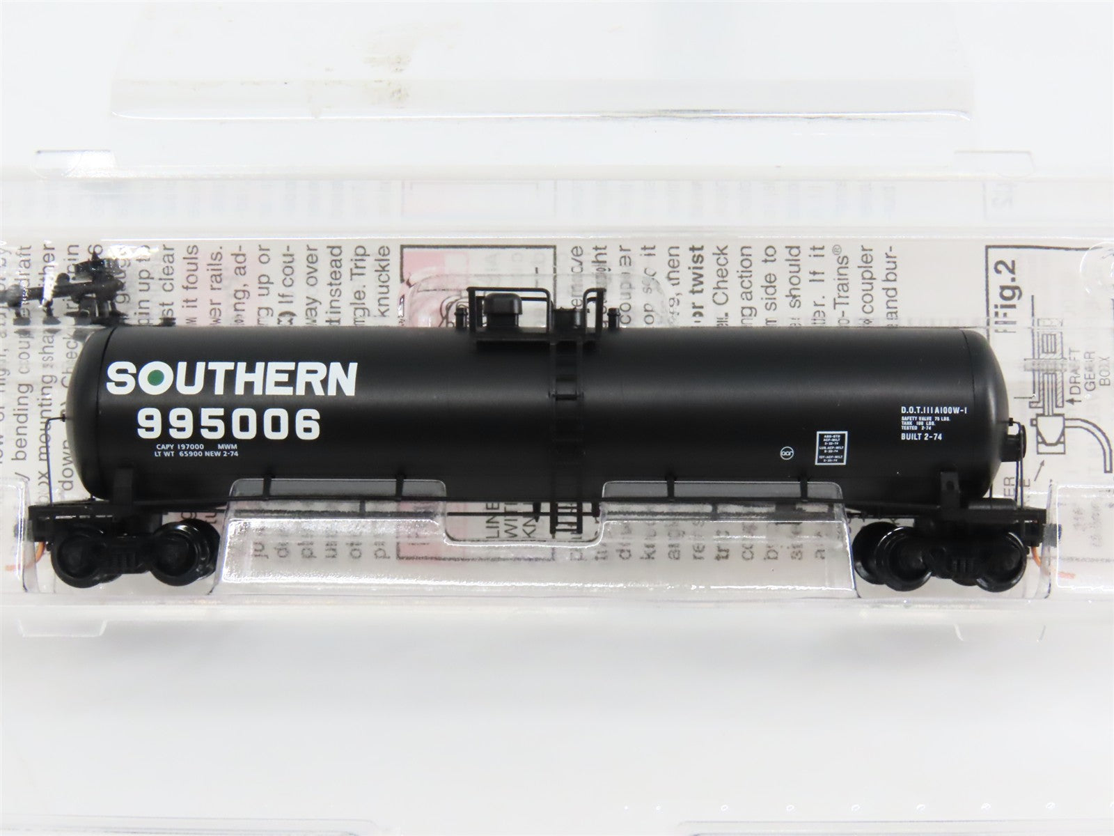 N Scale Micro-Trains 110060 Southern Railway 56' General Service Tank Car RTR