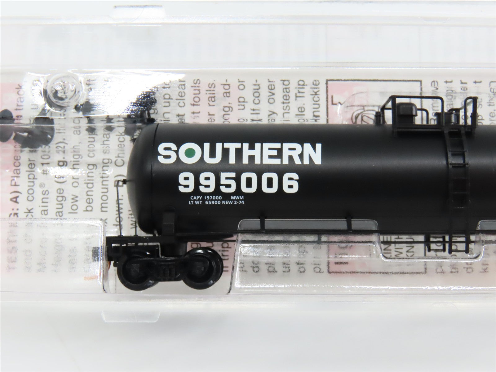 N Scale Micro-Trains 110060 Southern Railway 56' General Service Tank Car RTR