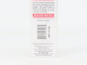 N Scale Micro-Trains 05400070 CPI CP Rail 61' Bulkhead Flat Car w/ Load RTR