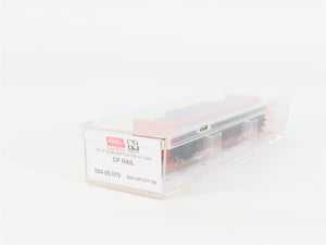 N Scale Micro-Trains 05400070 CPI CP Rail 61' Bulkhead Flat Car w/ Load RTR
