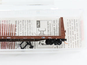 N Scale Micro-Trains 54020 SP Southern Pacific Bulkhead Flat Car 508898 RTR