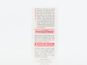 N Scale Micro-Trains 54120 ACL Atlantic Coast Line 61' Bulkhead Flat Car RTR