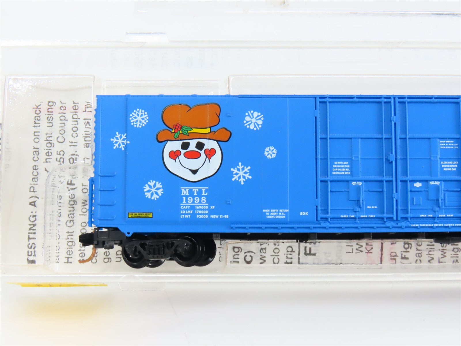 N Scale Micro-Trains 102060 MTL Micro-Trains Line 60' Box Car 1998 RTR