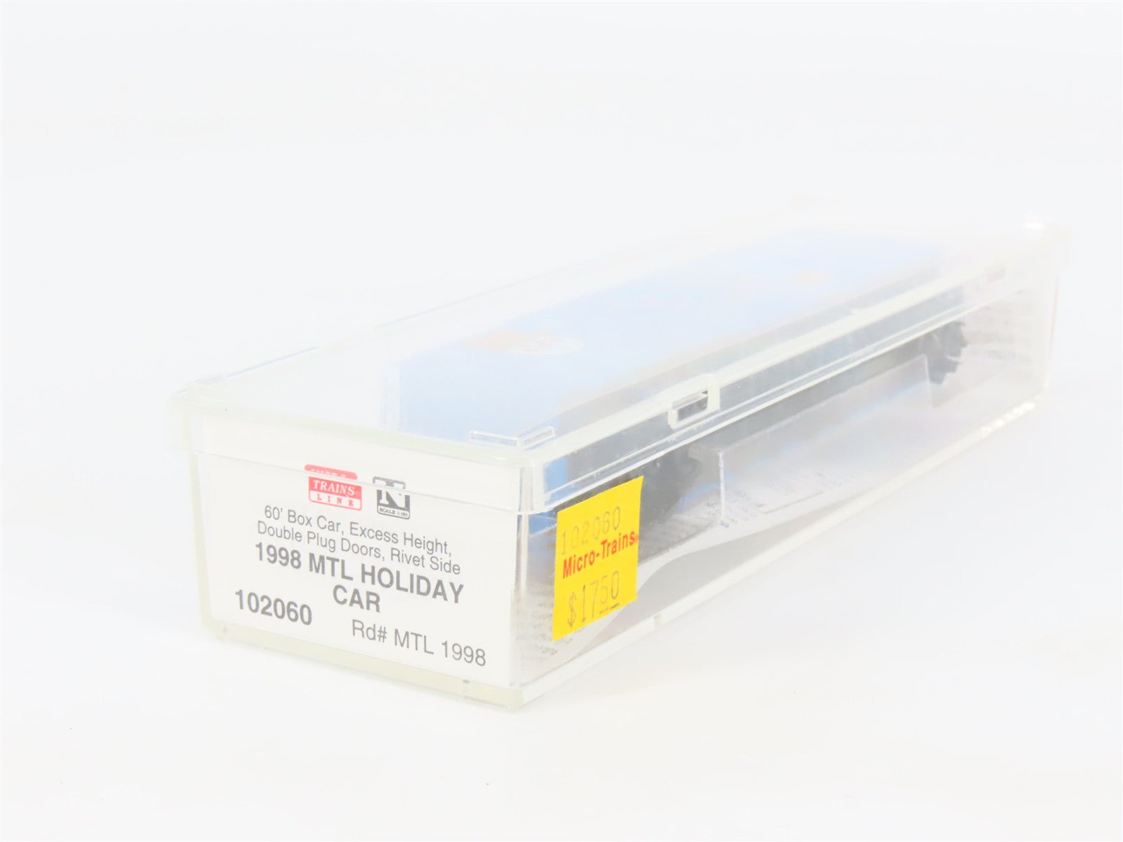 N Scale Micro-Trains 102060 MTL Micro-Trains Line 60' Box Car 1998 RTR