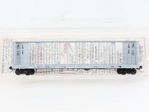 N Scale Micro-Trains 53720 TCAX CENTEX 60' Centerbeam Flat Car 700061 RTR