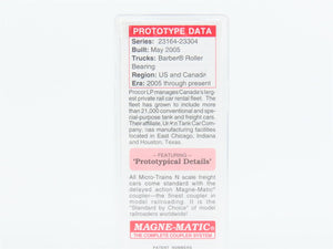 N Scale Micro-Trains 11000090 PROX Procor 56' Tank Car 23303 RTR