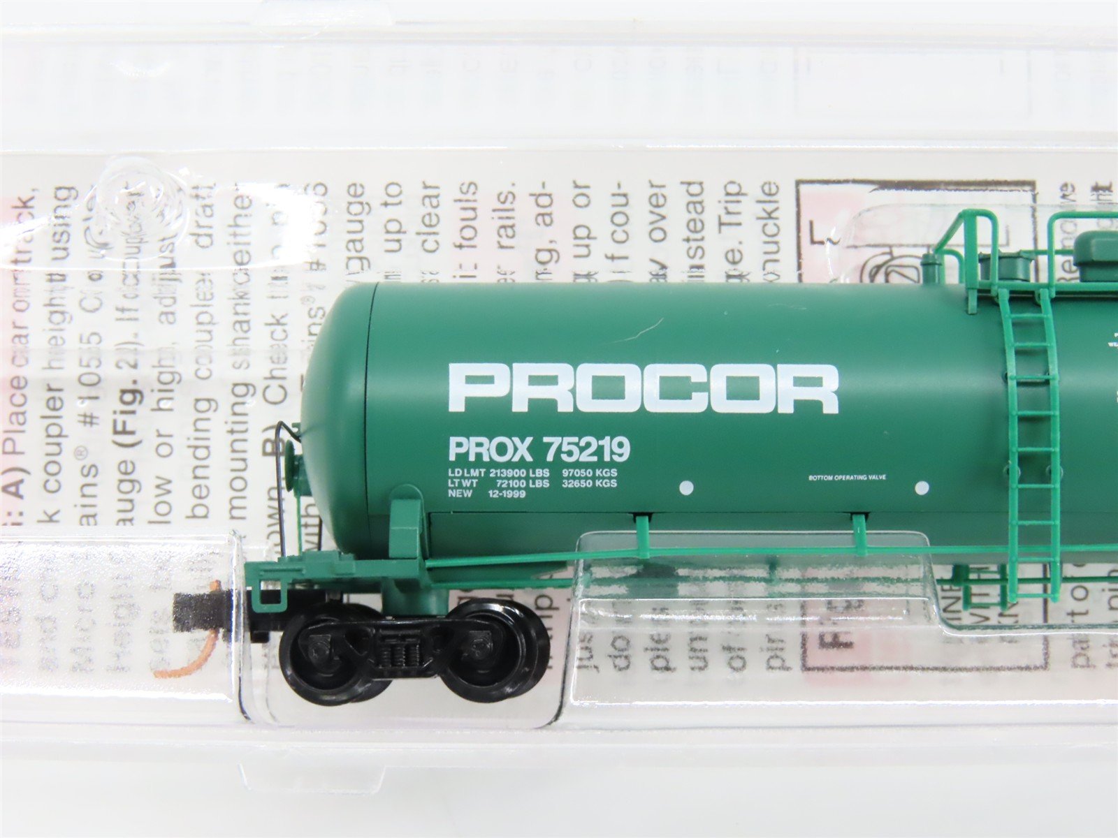 N Scale Micro-Trains 110070 PROX Procor 56' General Service Tank Car 75219 RTR