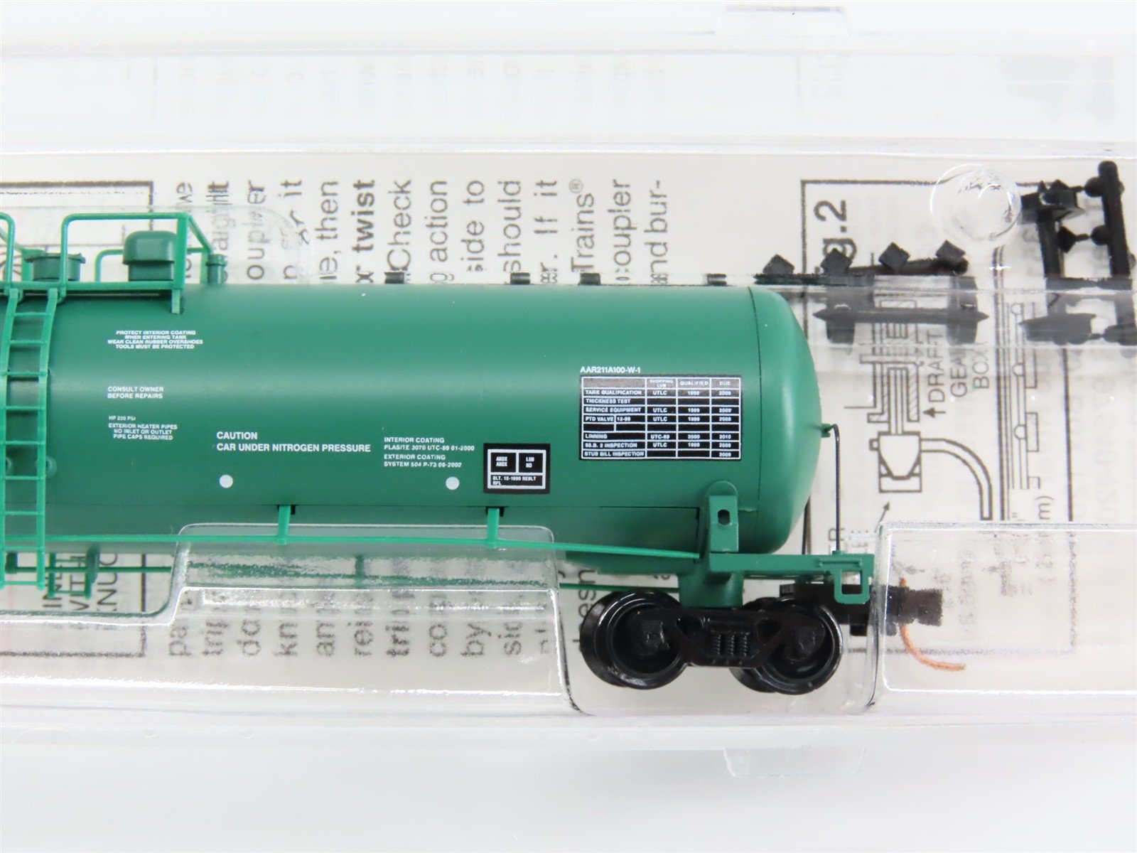 N Scale Micro-Trains 110070 PROX Procor 56' General Service Tank Car 75219 RTR
