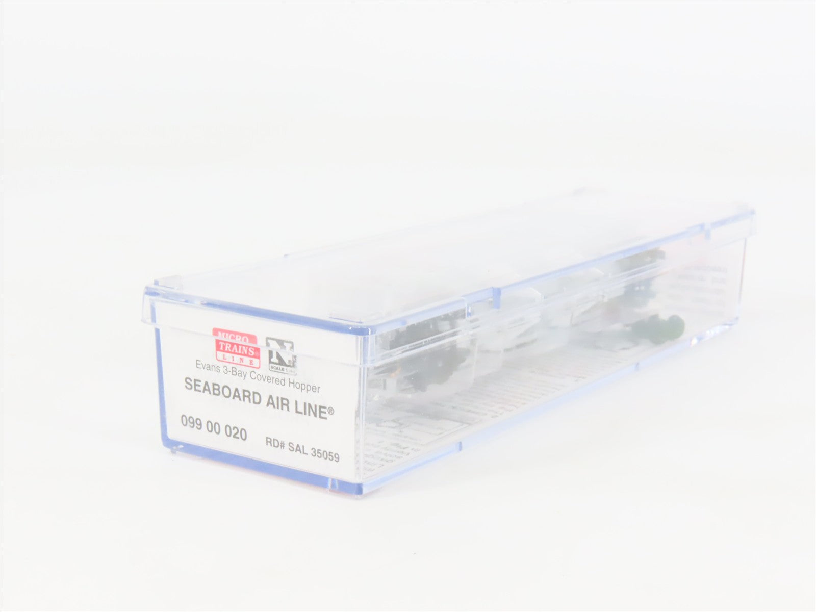 N Scale Micro-Trains 09900020 SAL Seaboard Air Line 3-Bay Covered Hopper RTR
