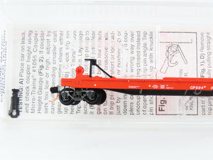 N Scale Micro-Trains 64070 CP Rail Converted TOFC Flat Car 504485 RTR