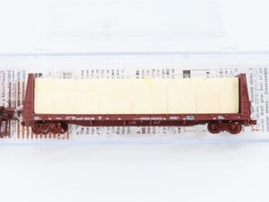 N Scale Micro-Trains 05400151 UP Union Pacific 61' Flat Car 262148 RTR