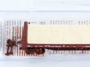 N Scale Micro-Trains 05400151 UP Union Pacific 61' Flat Car 262148 RTR