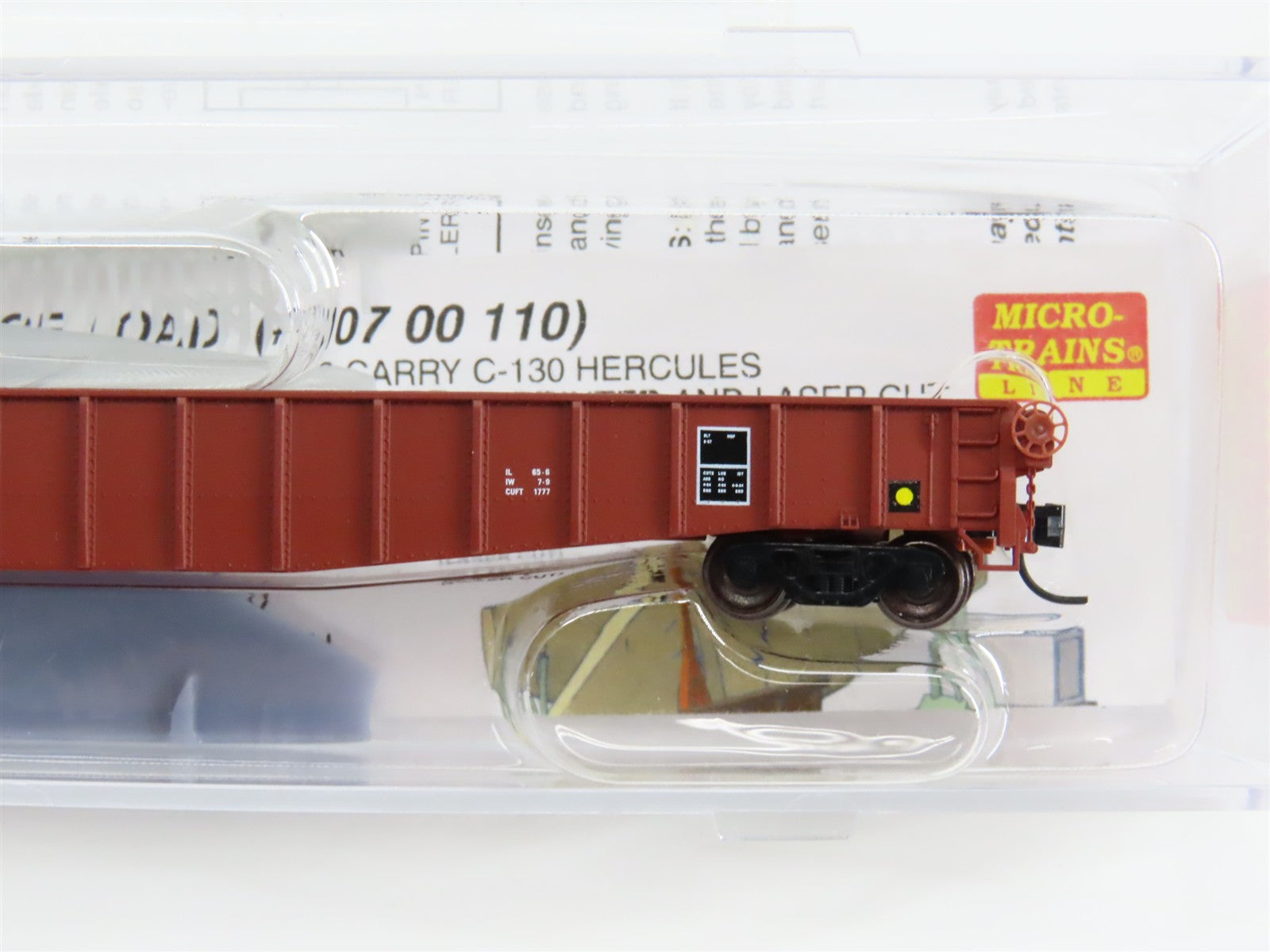 N Scale Micro-Trains 10700110 L&N Louisville & Nashville 65' Mill Gondola RTR