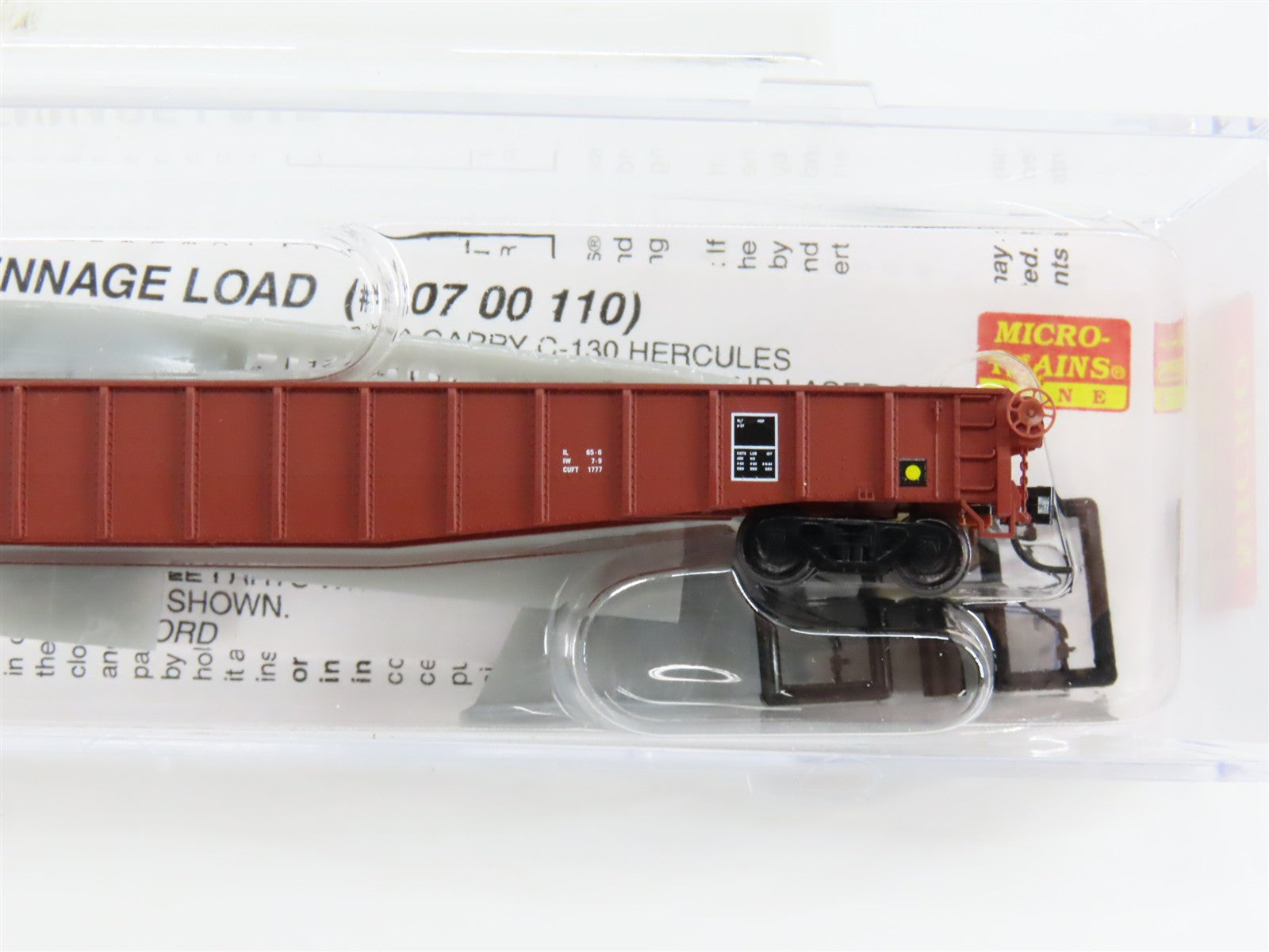 N Scale Micro-Trains 10700110 LN Louisville & Nashville 65' Mill Gondola RTR