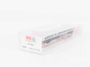 N Scale Micro-Trains 54070 CP Rail Bulkhead Flat Car 317137 RTR