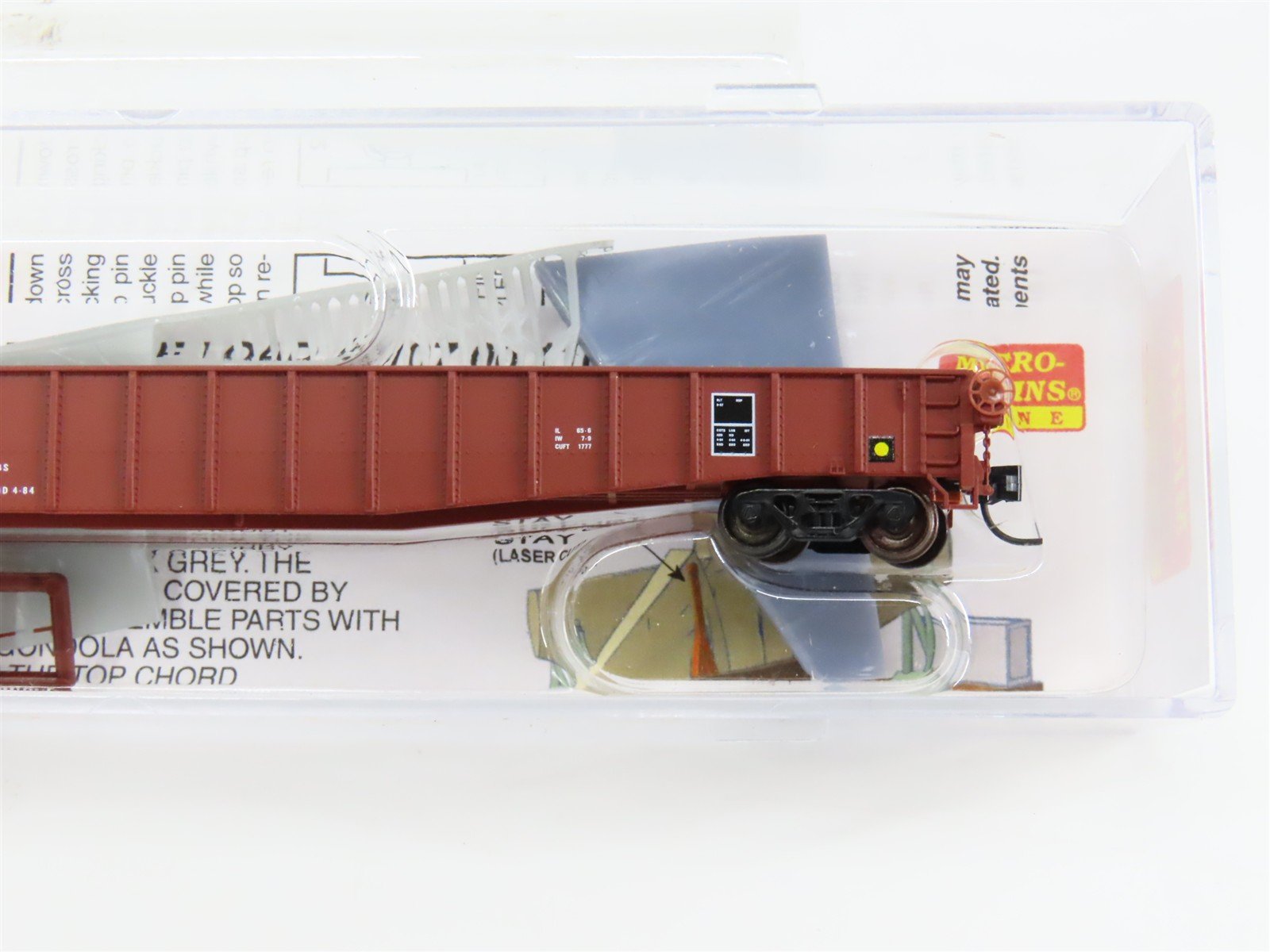 N Scale Micro-Trains 10700110 Louisville & Nashville 65' 70-Ton Mill Gondola RTR