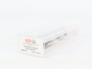 N Scale Micro-Trains 109010 PRR Pennsylvania Railroad Flat Car 470016 RTR