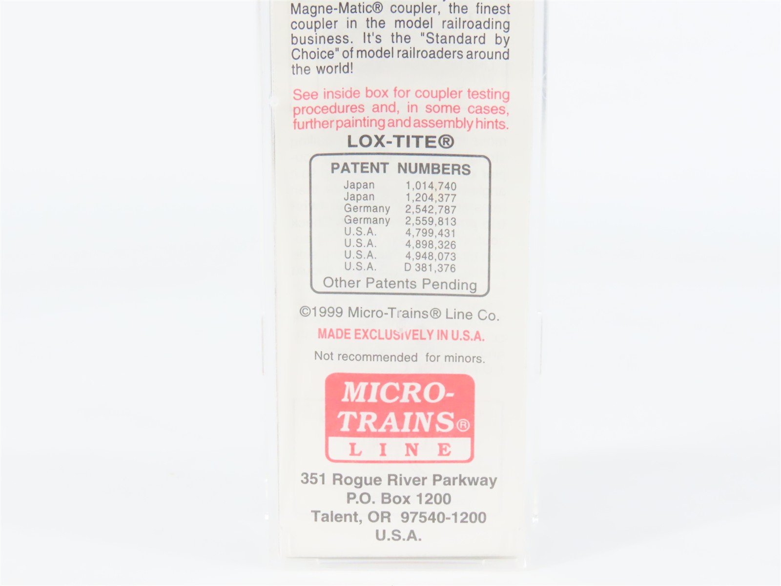 N Scale Micro-Trains 104040 CR Conrail 60' Excess Height Single Door Box Car RTR