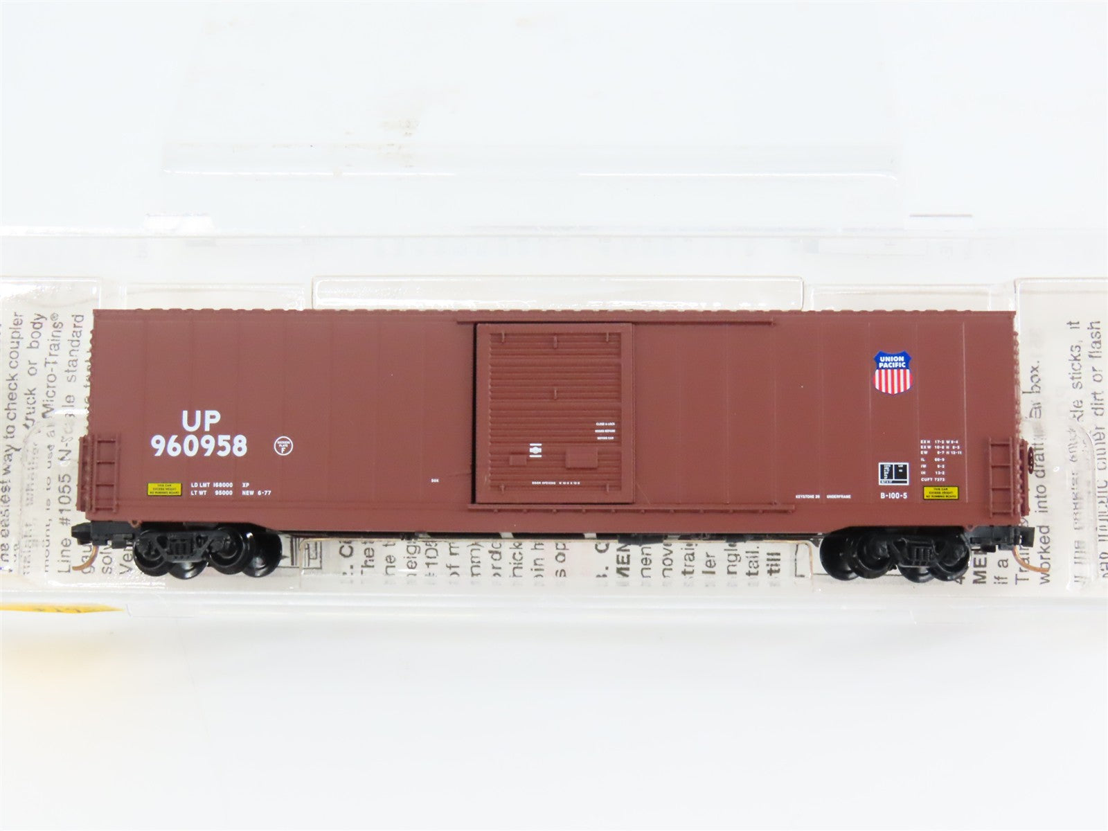 N Scale Micro-Trains 104030 UP Union Pacific 60' Box Car 960958 RTR