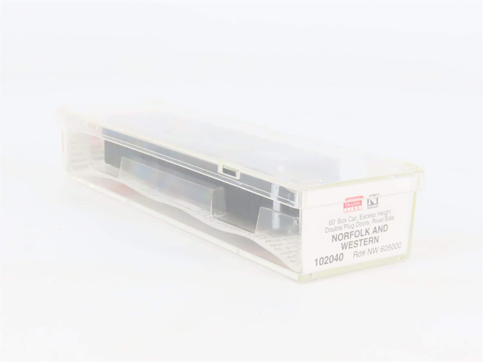 N Scale Micro-Trains 102040 NW Norfolk & Western 60' Box Car 605000 RTR