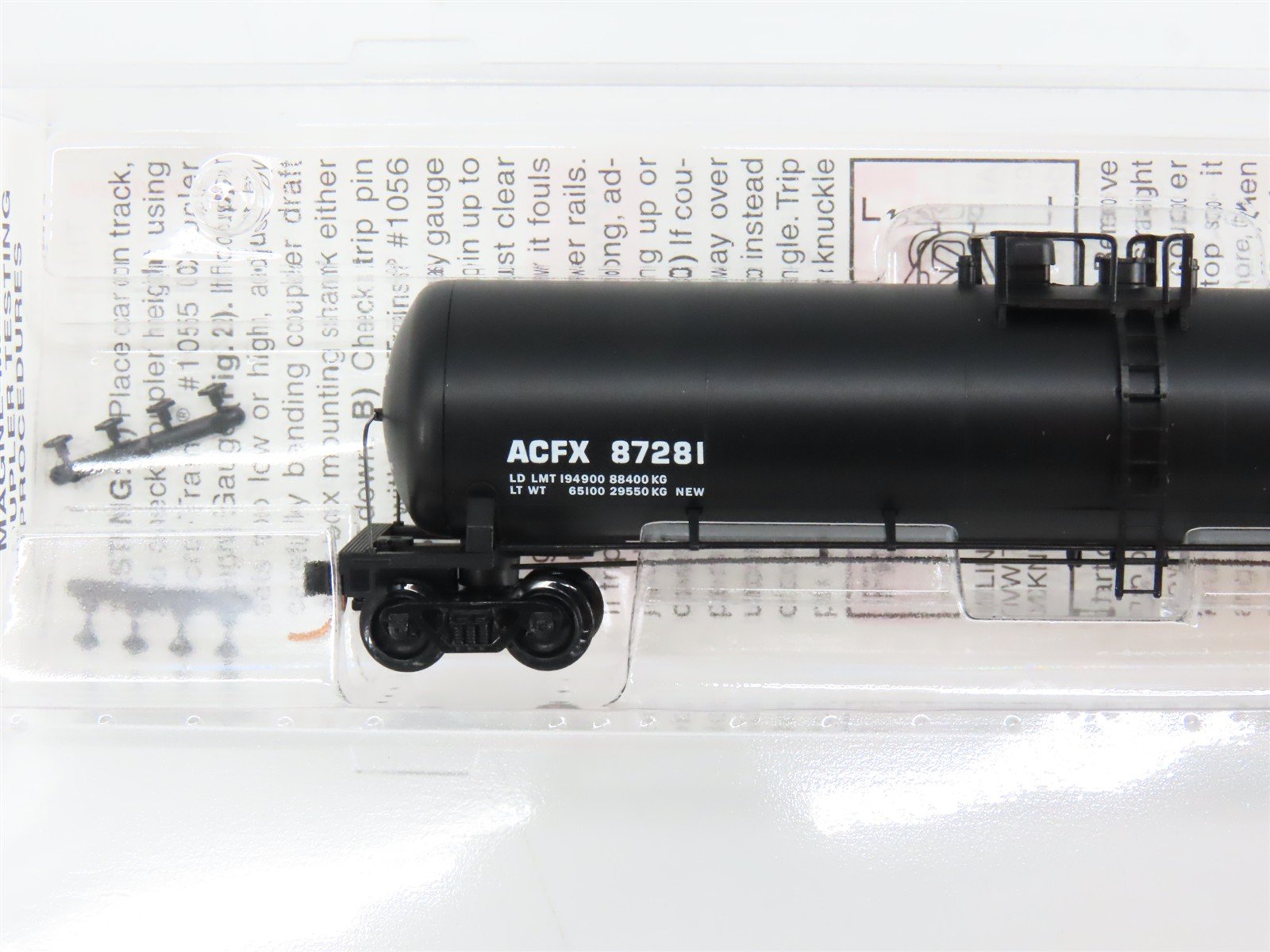 N Scale Micro-Trains 110010 ACFX 56' General Service Tank Car 87281 RTR
