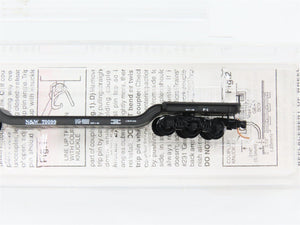 N Scale Micro-Trains 109030 NW Norfolk & Western 53' Flat Car 70099 RTR