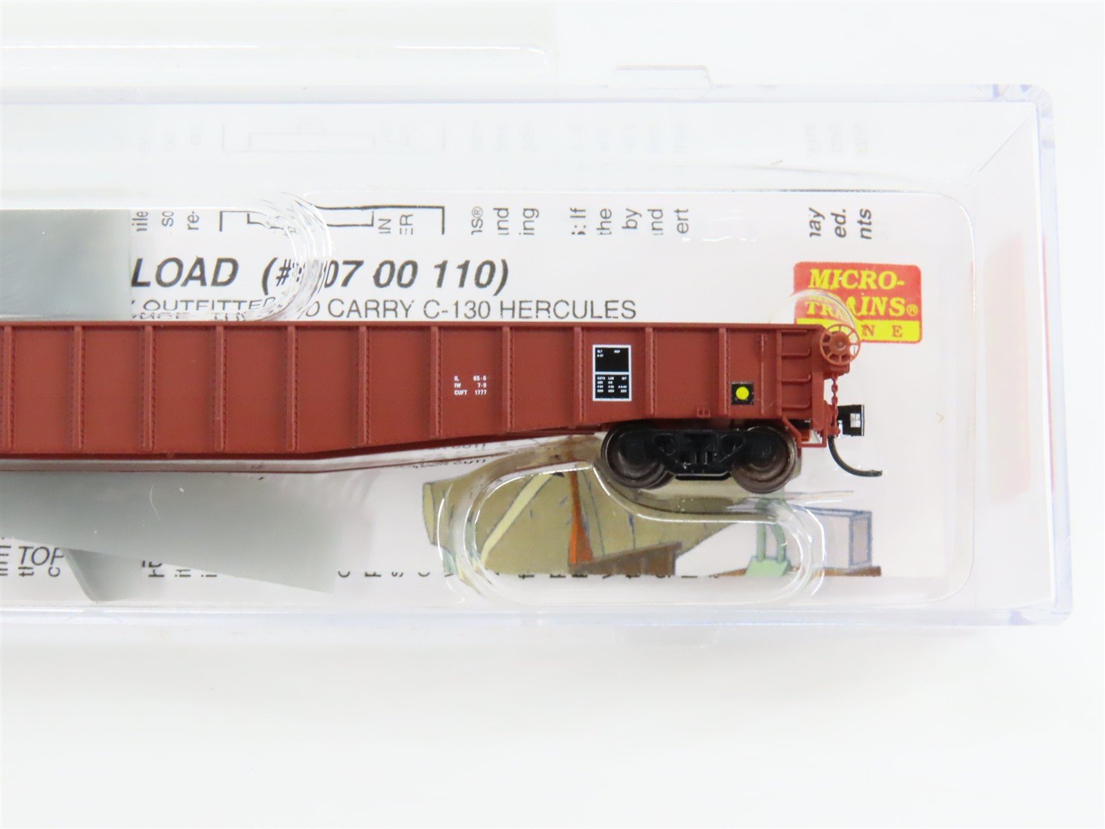 N Scale Micro-Trains 10700110 L&N Louisville & Nashville 65' Mill Gondola RTR