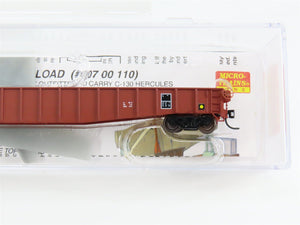 N Scale Micro-Trains 10700110 L&N Louisville & Nashville 65' Mill Gondola RTR