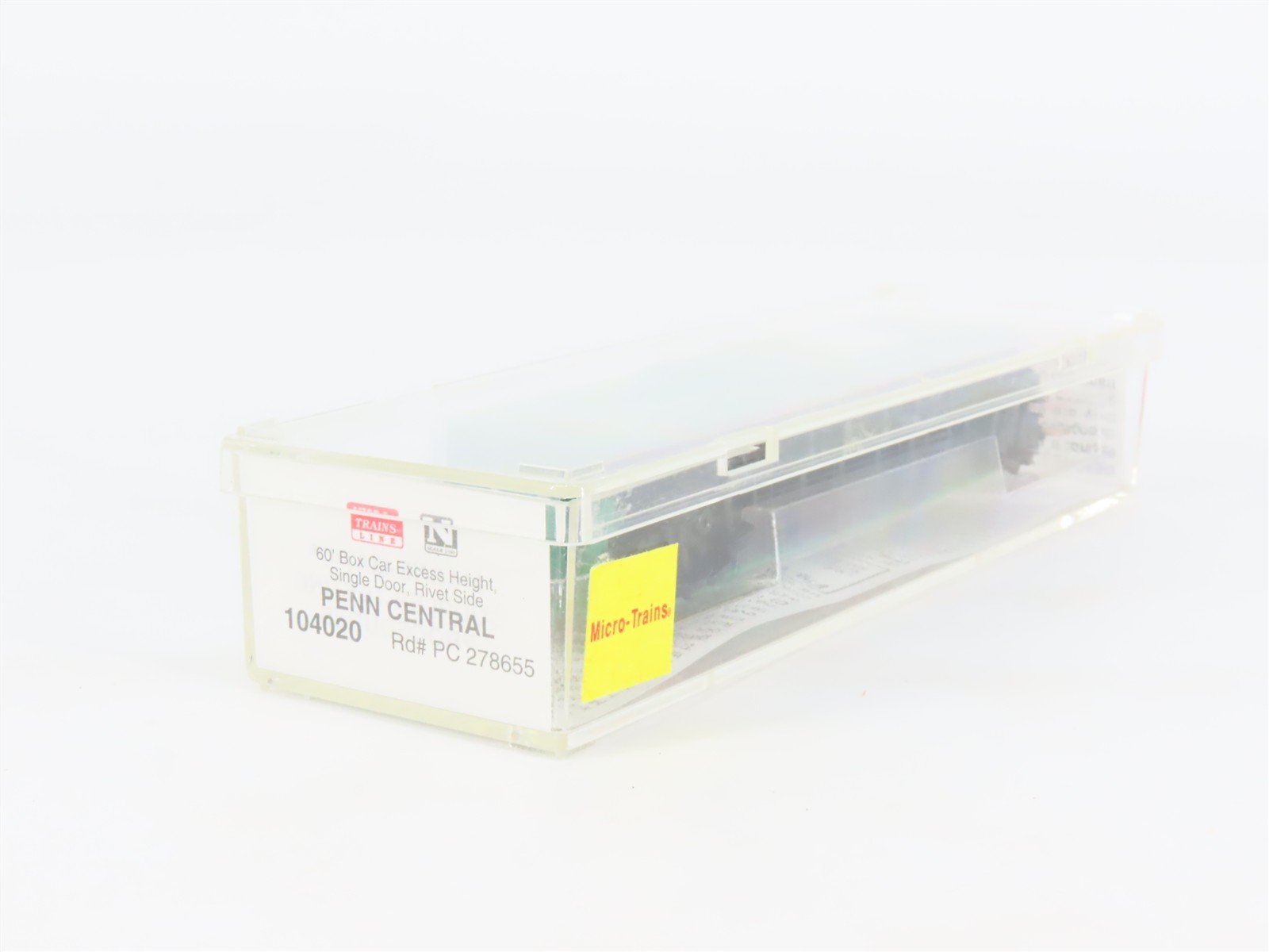 N Scale Micro-Trains 104020 PC Penn Central 60' Box Car 278655 RTR
