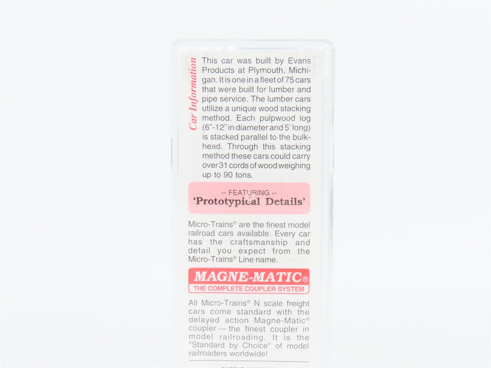 N Scale Micro-Trains 54120 ACL Atlantic Coast Line Bulkhead Flat Car 78595 RTR
