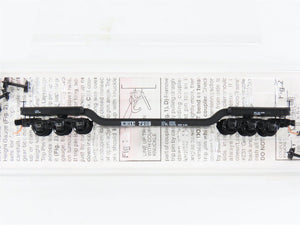 N Scale Micro-Trains 109050 Erie Lackawanna Depressed-Center Flat Car 7208 RTR