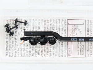 N Scale Micro-Trains 109050 Erie Lackawanna Depressed-Center Flat Car 7208 RTR