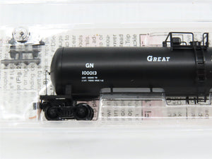 N Scale Micro-Trains 110050 GN Great Northern 56' General Service Tank Car RTR