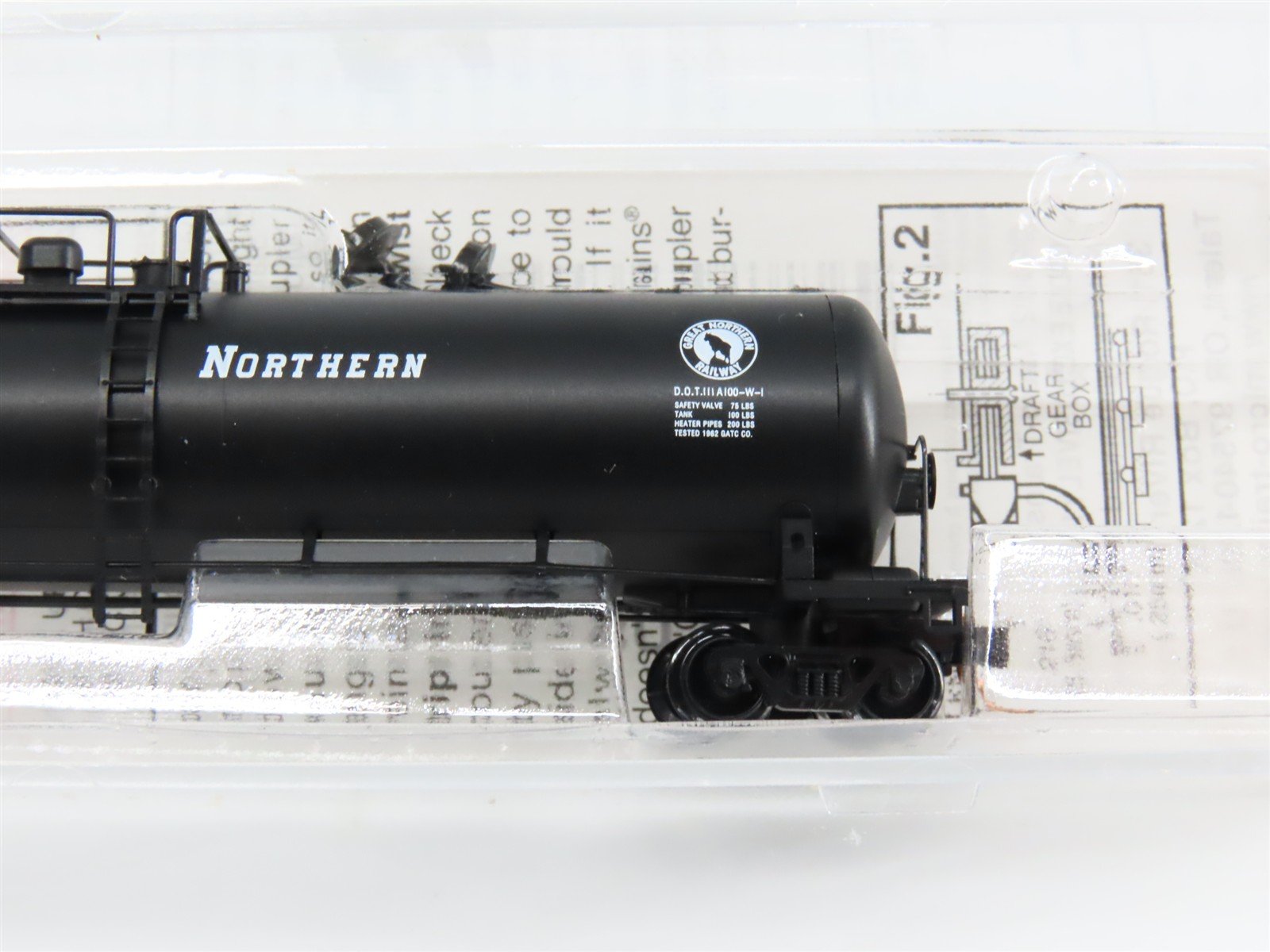 N Scale Micro-Trains 110050 GN Great Northern 56' General Service Tank Car RTR
