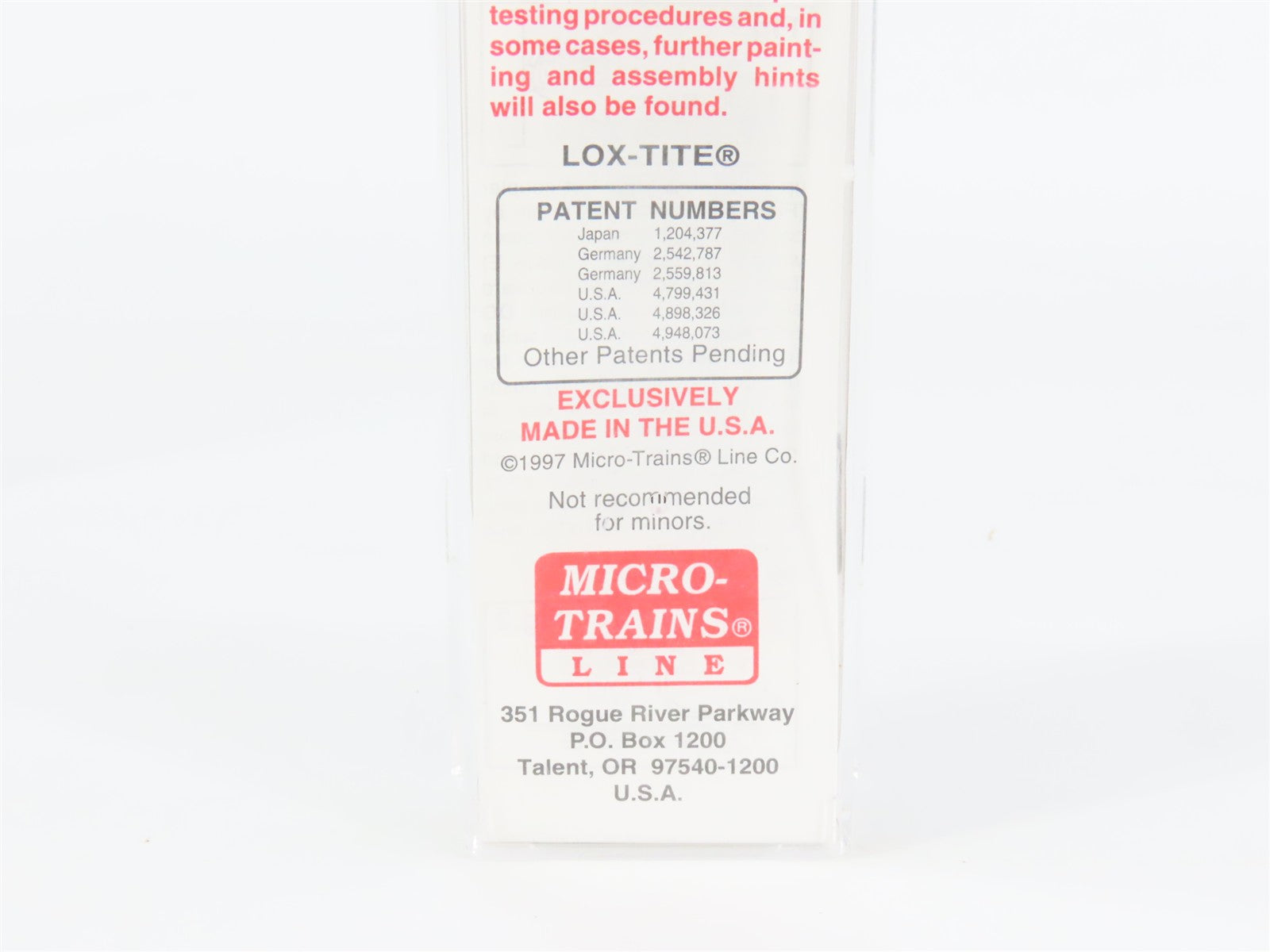 N Scale Micro-Trains 102010 DTI Detroit, Toledo & Ironton 60' Box Car 25915 RTR