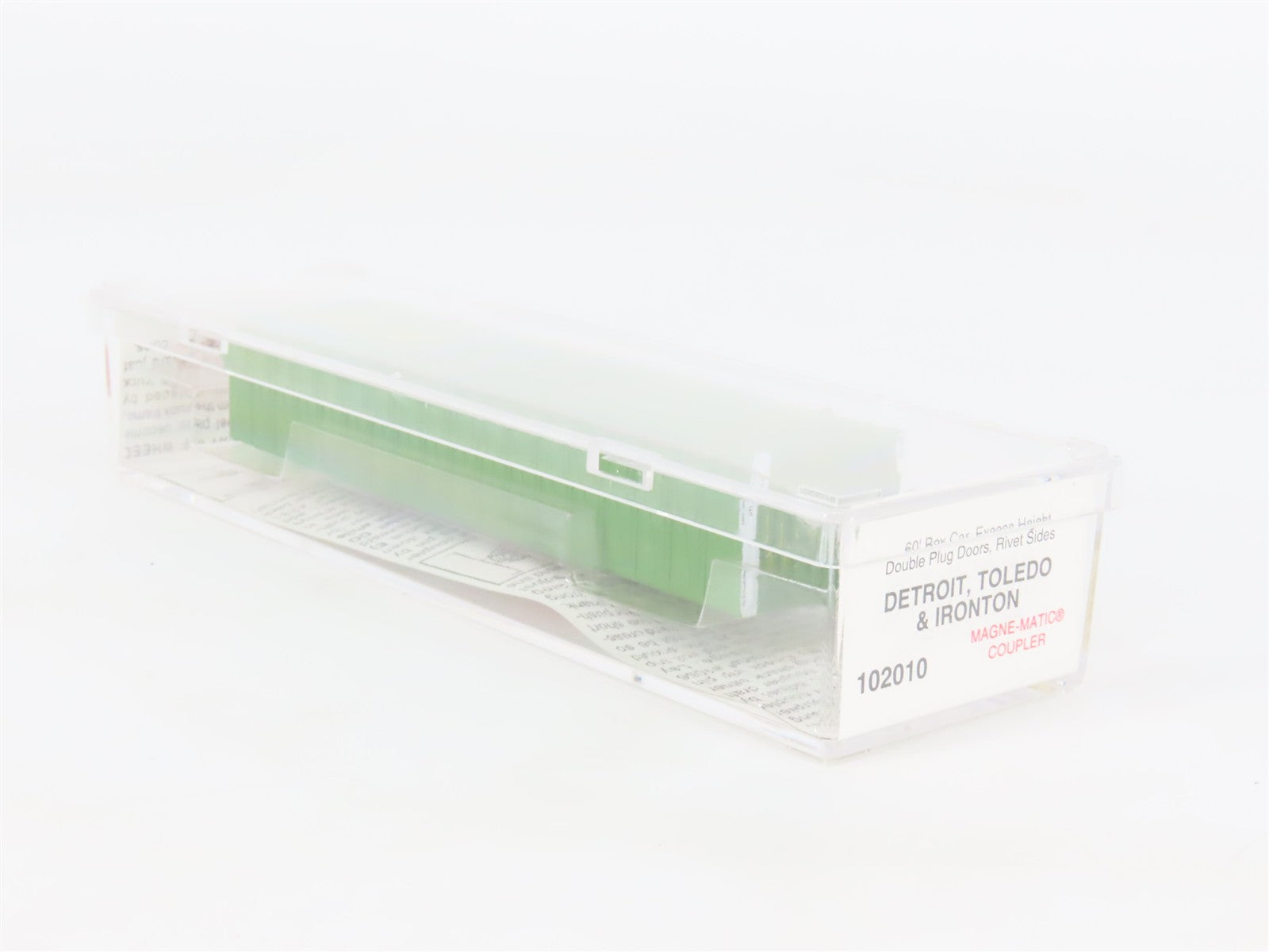 N Scale Micro-Trains 102010 DTI Detroit, Toledo & Ironton 60' Box Car 25915 RTR