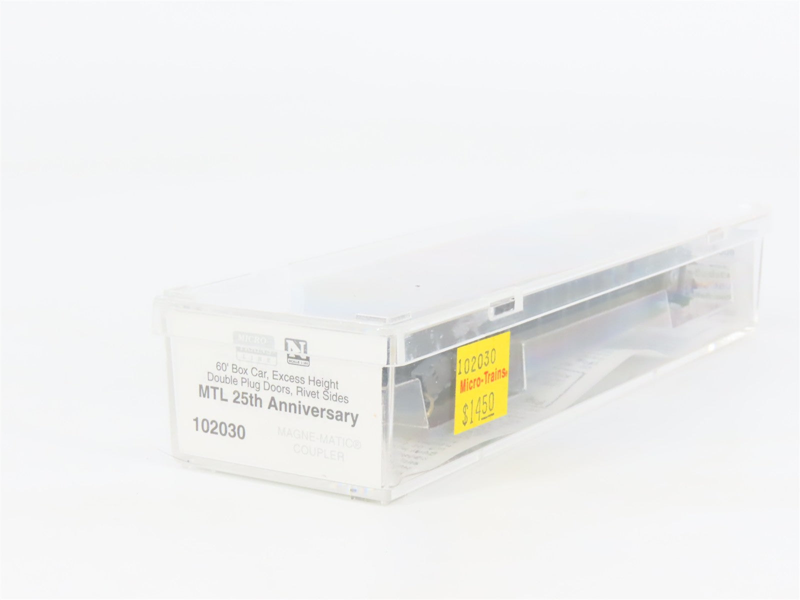 N Scale Micro-Trains 102030 MTL Micro-Trains Line 60' Box Car 1172 RTR
